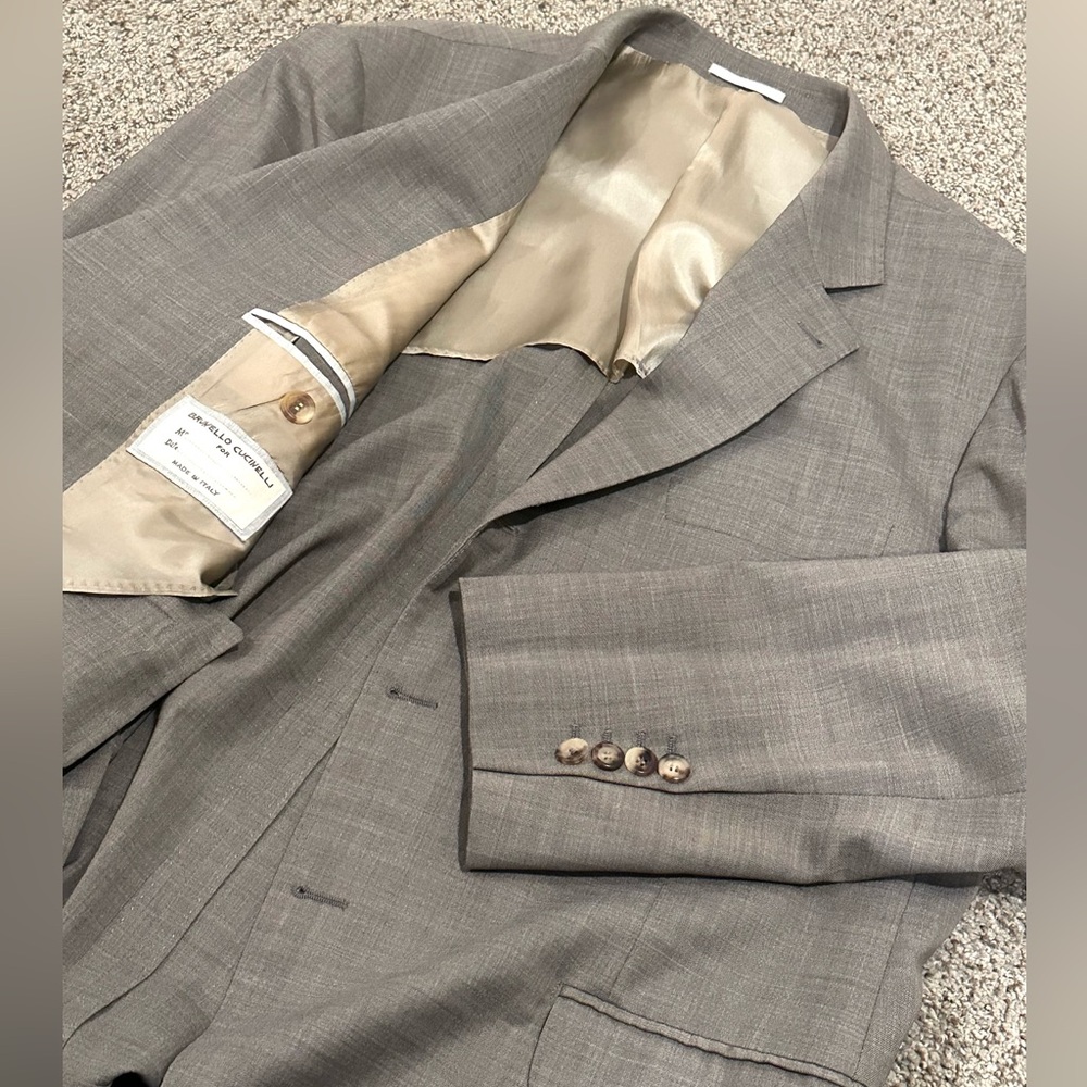 Brunello Cucinelli Men’s Sport Coat Blazer Jacket